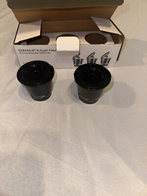2 EZBasics K-Cup Universal Reusable Coffee Filters