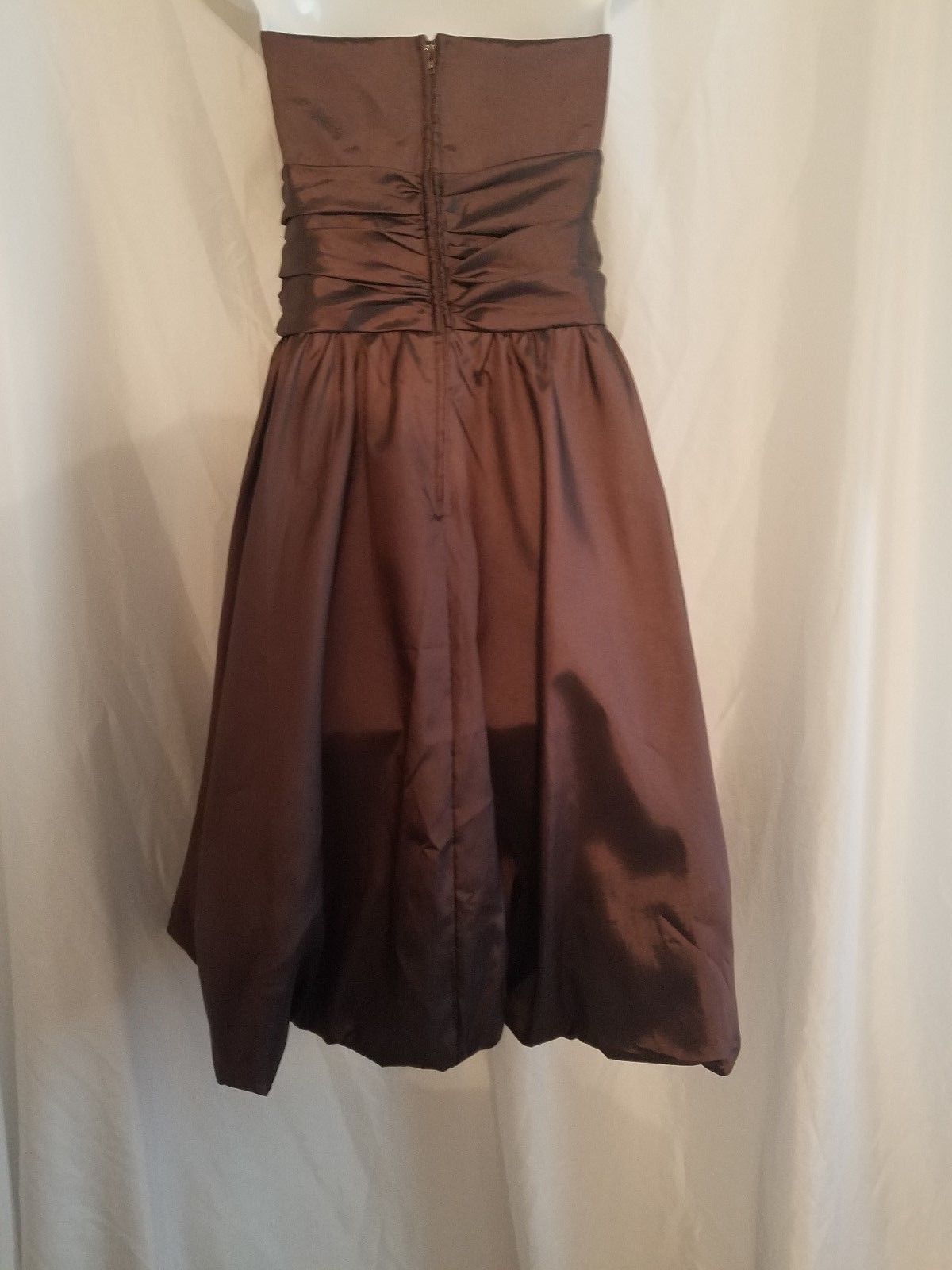 David's Bridal Size 14 Brown Knee Length Gown