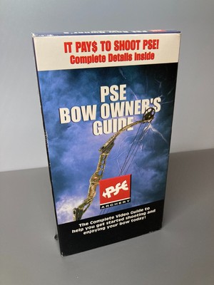 1995 PSE Archery Bow Hunting VHS Tape Owners guide VHS