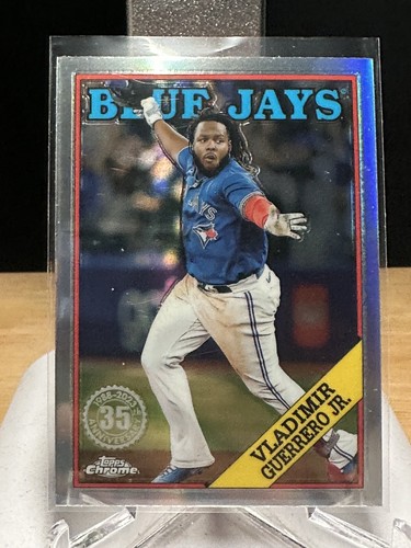 Vladimir Guerrero Jr 2023 Topps Chrome 1988 35th Anniversary Blue