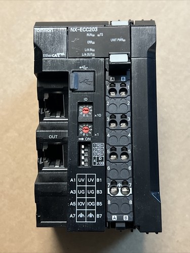 Omron NX-ECC203 2 Port EtherCAT Coupler | eBay Omron NX-ECC203 2 Port EtherCAT Coupler | eBay