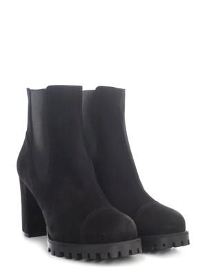 

STUART WEITZMAN Женские черные ботильоны Goring Wenda на блочном каблуке с круглым носком, 10 м, Черный, S0070
