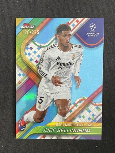 Topps Jude Bellingham ジュード ベリンガム Jude Bellingham 2020-21 Topps Merlin Aqua Prism Refractor