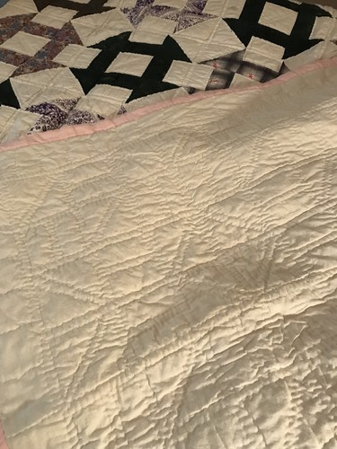 Antique Wrench Quilt Flour Sack