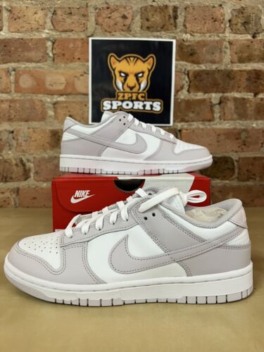 Pre-owned Nike Dunk Low Light Violet Womens Dd1503-116 In White