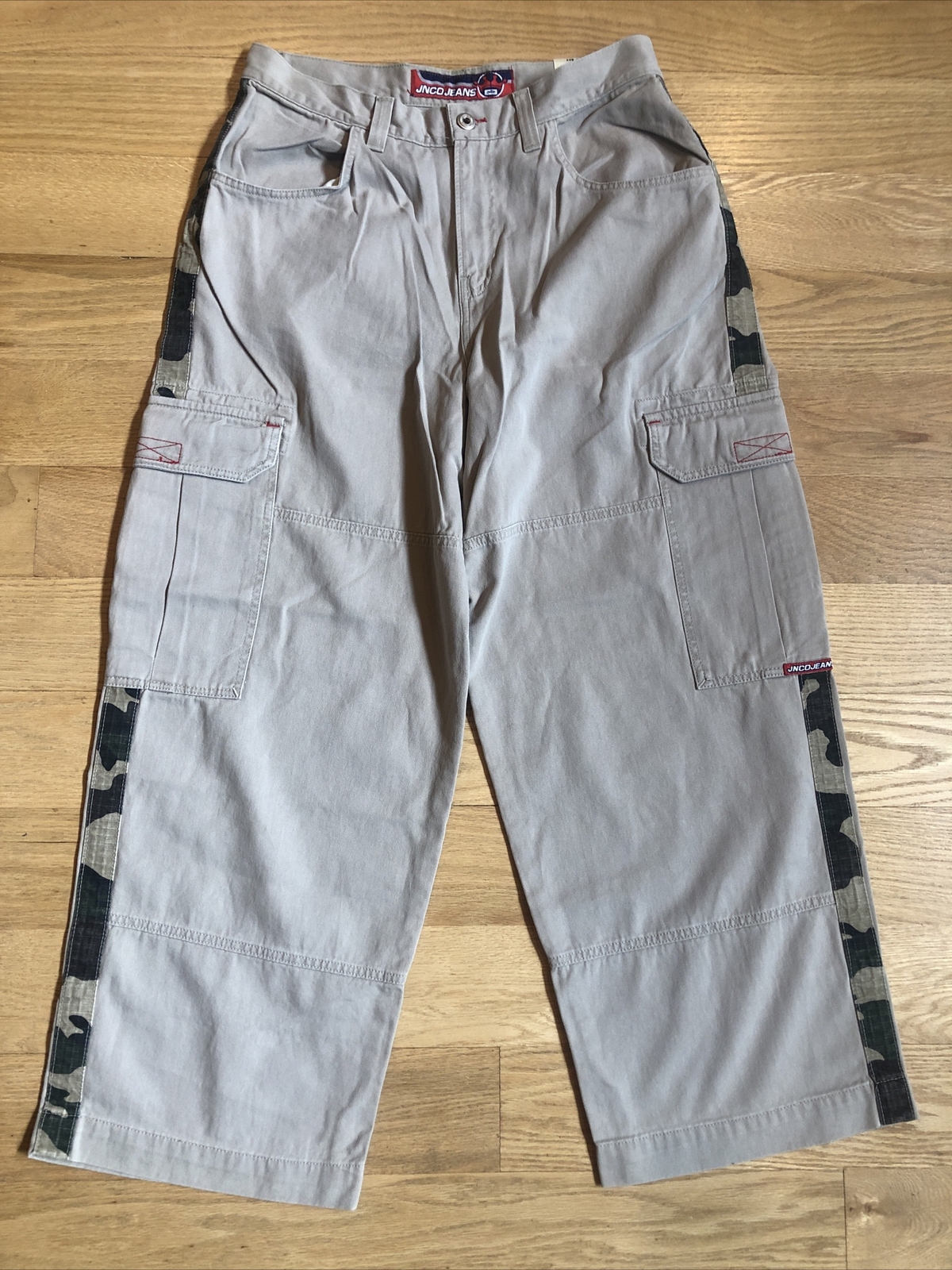 Брюки NWT JNCO Jeans Khaki Cargo Rave 