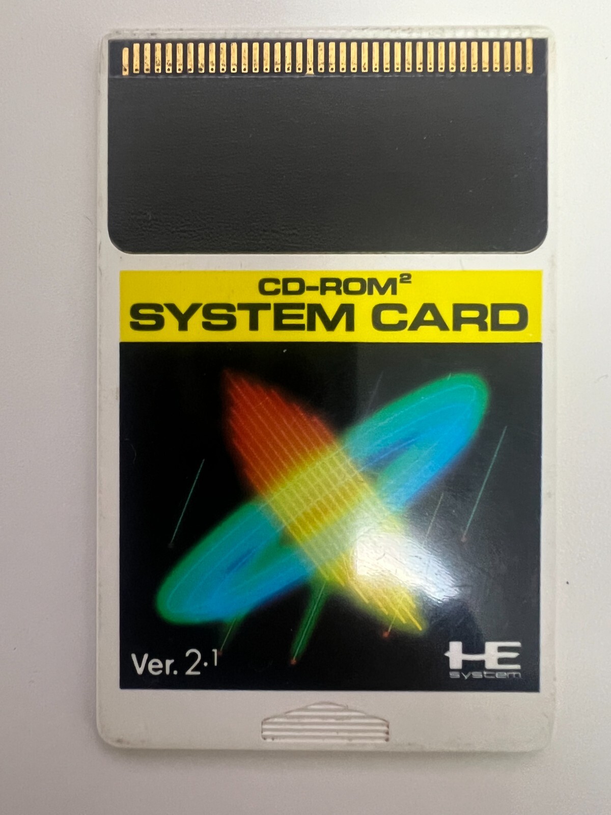 PC Engine HE SYSTEM 専用カード PC Engine CD SUPER SYSTEM CARD Ver.3.0 Card Only | eBay