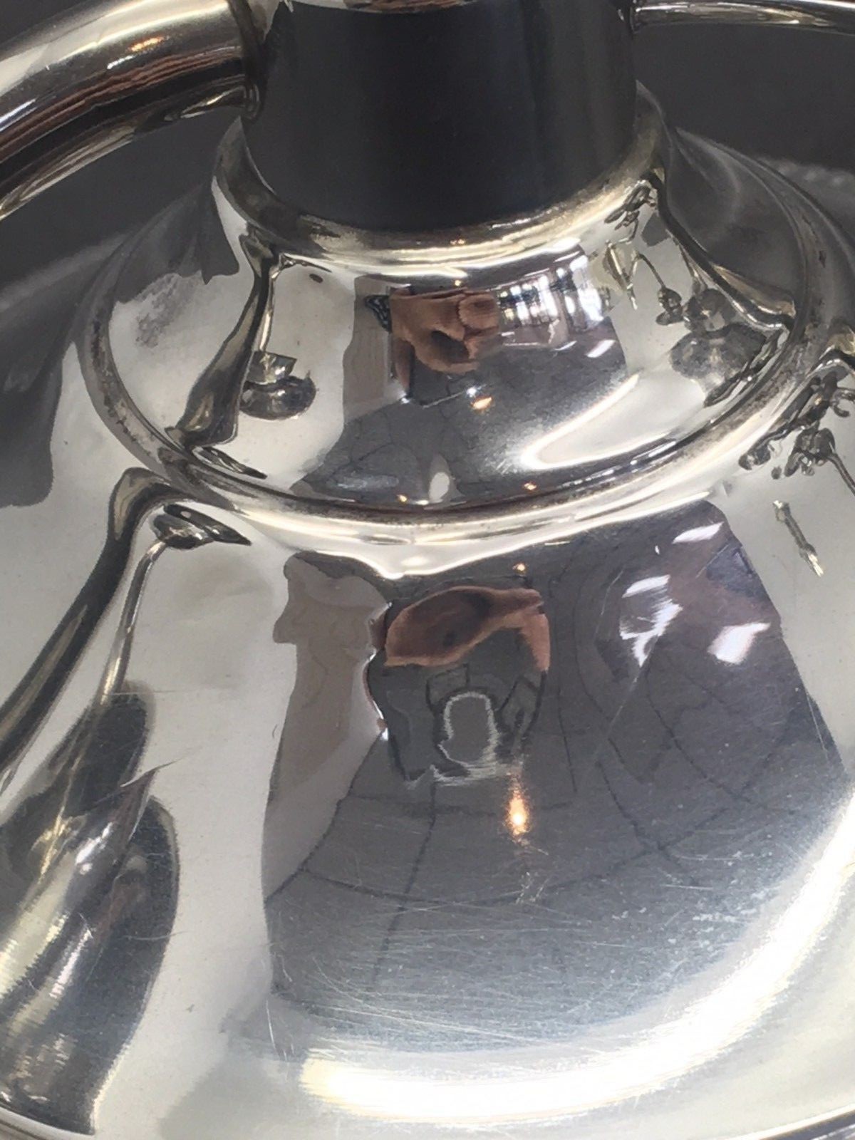 Vtg PREISNER STERLING Set of Two Small 2-Arm CANDLESTICKS candelabras WEIGHTED