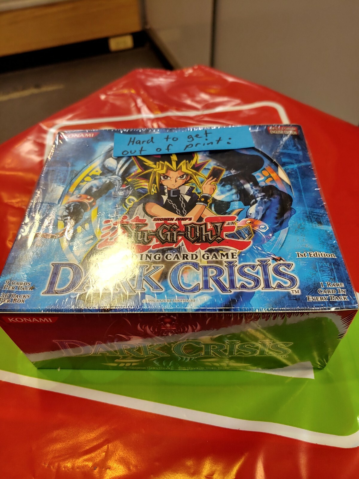 Yugioh Yu-Gi-Oh Dark Crisis Booster Box 1st Edition SEALED and Very Rare!