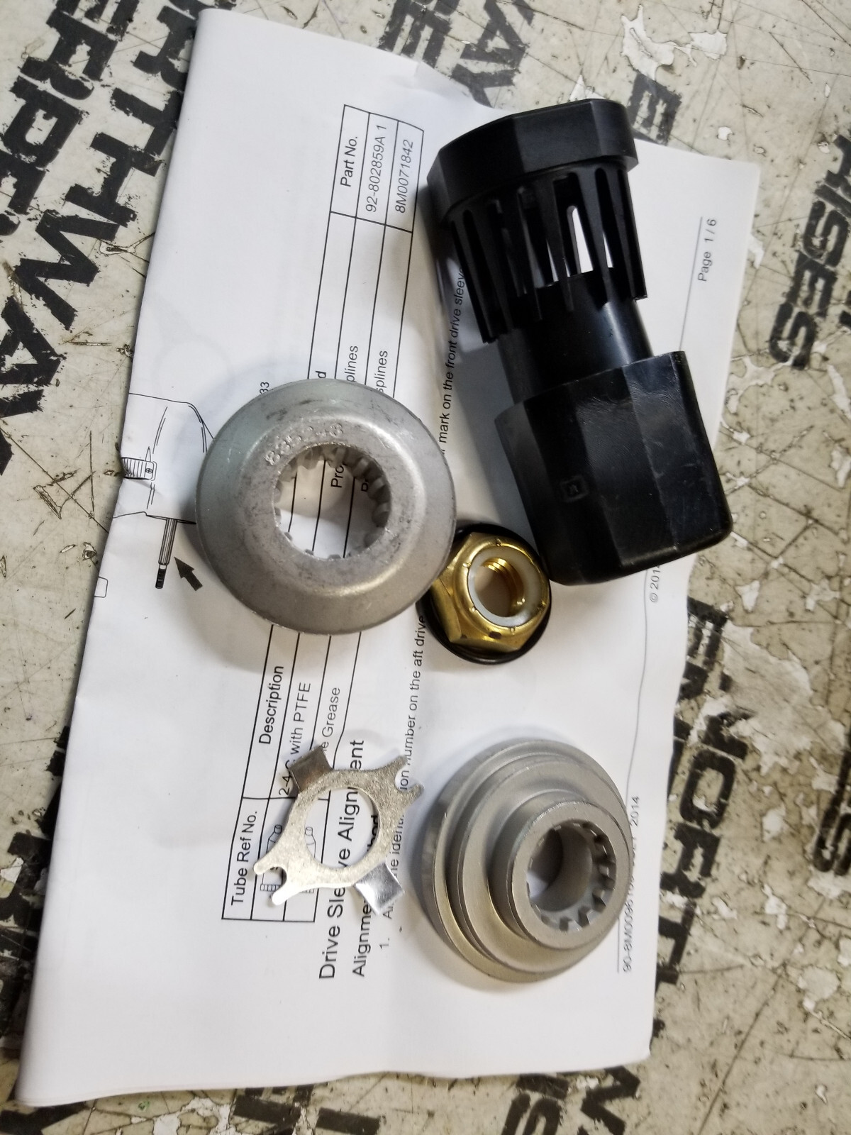 Mercury Mercruiser 835257K12 FLO-TORQ HUB KIT - Picture 4 of 4
