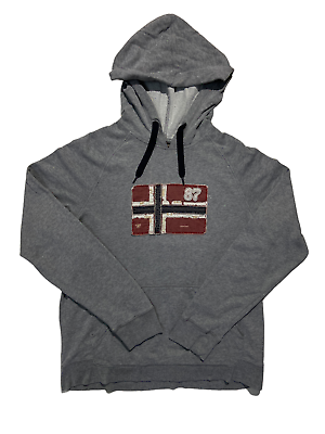 Napapijri grey store hoodie
