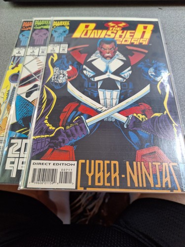Marvel Comics Punisher 2099 Issues 2, 4 AND 7 NM /b-9