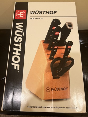 Wusthof Gourmet 6-Piece Starter Knife Block Set #8097 NEW