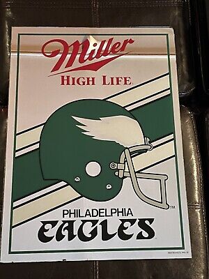 RARE Vintage Old School Philadelphia Eagles NFL Miller High RARE Vintage Old School Philadelphia Eagles NFL Miller High