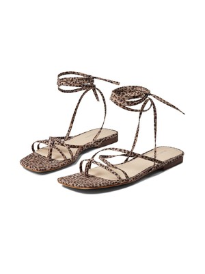 

MARC FISHER Женские коричневые босоножки на блочном каблуке со скрытым квадратным носком и ремешками, размер 8,5 м, Коричневый, MFLATENT2