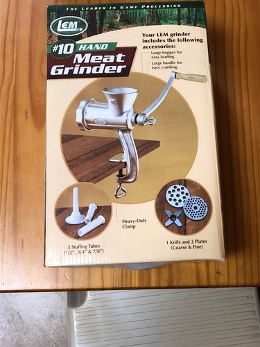 Lem #10 Hand Meat Grinder