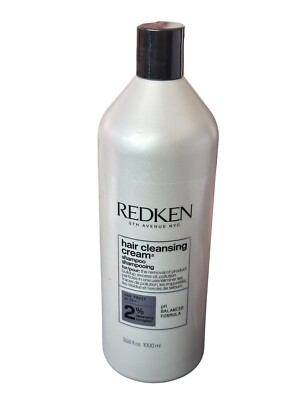 Redken Detox Hair Cleansing Cream Shampoo 33.8 oz Removes Build Up Sealed