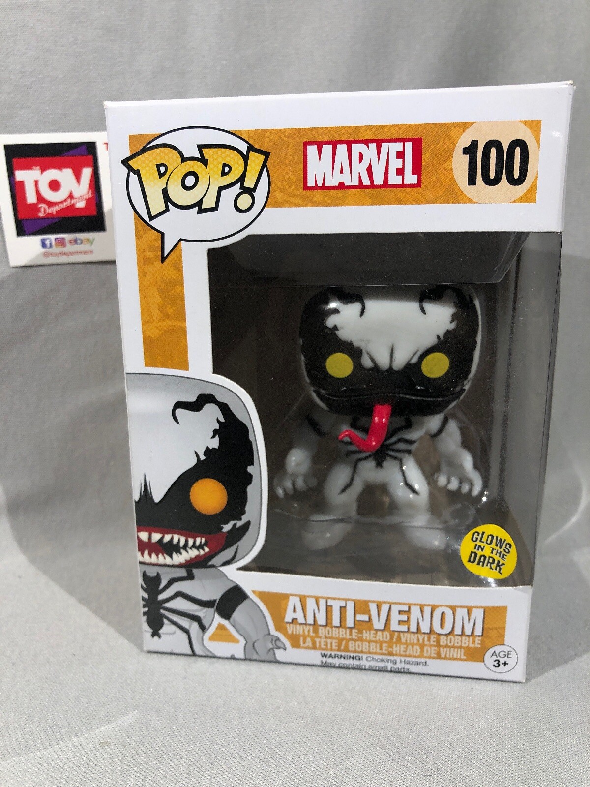 funko pop anti venom glow in the dark