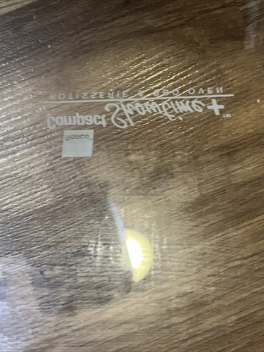 Ronco Showtime Model 4000 Full Size Rotisserie BBQ Oven White w/ Accessories