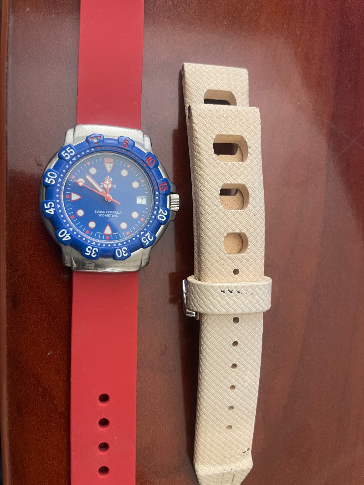 ZODIAC SWISS FORMULA QUARTZ REF. 713.83.64 200M DIVER, BLUE