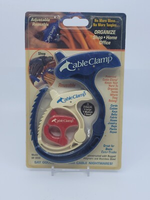Original Cable Clamp Cable Management 3 Pack Hunting Fishing Boating Camping