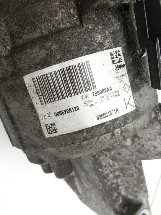 Dacia Duster II HM 18-21 dCi 1,5 85KW Klimakompressor Klima Kompressor Dacia Duster II HM 18-21 05.07.2019... Vorschau 3