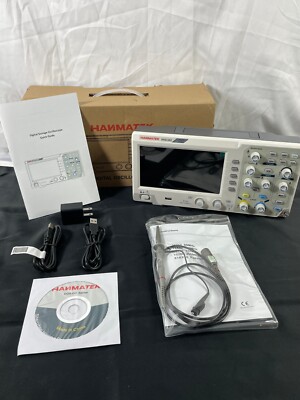 Hanmatek DOS1102 White Handheld 10W 5V Portable Digital Storage Oscilloscope
