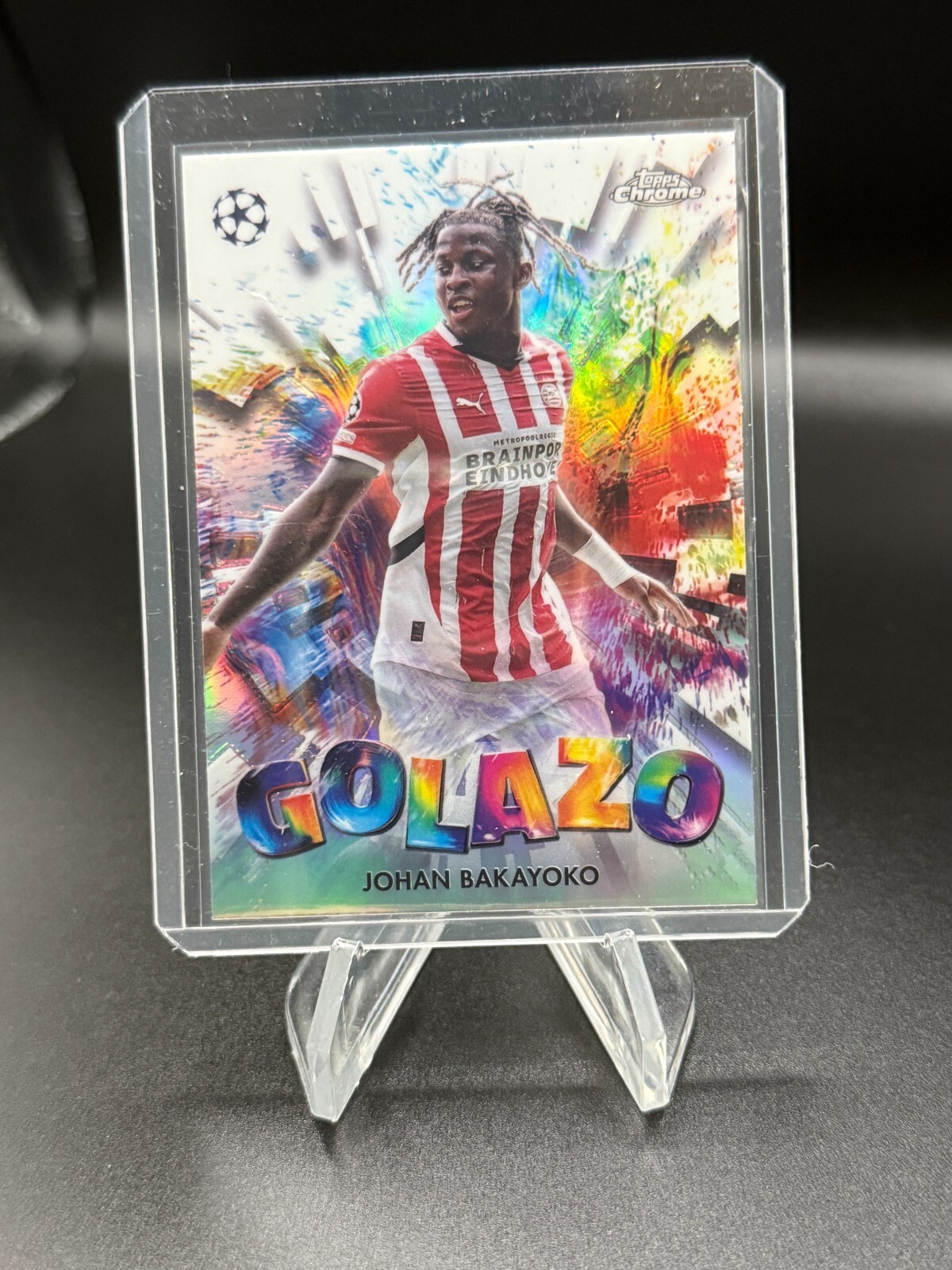 2024-25 Topps Chrome UCC Johan Bakayoko PSV Golazo #GZ-2 | eBay