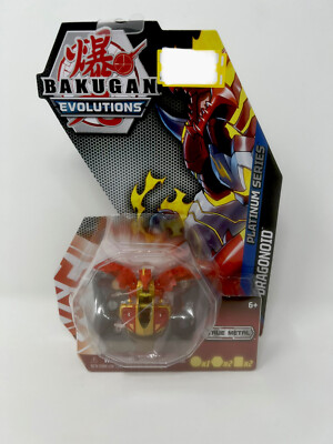 Bakugan Evolutions Platinum Series - Platinum Dragonoid - True Metal SEALED   