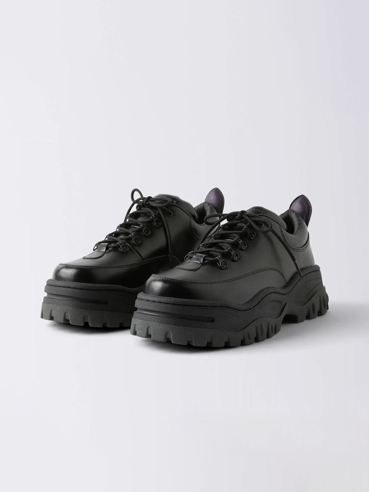 Pre-owned Eytys | Angel Leather Sneakers (black)
