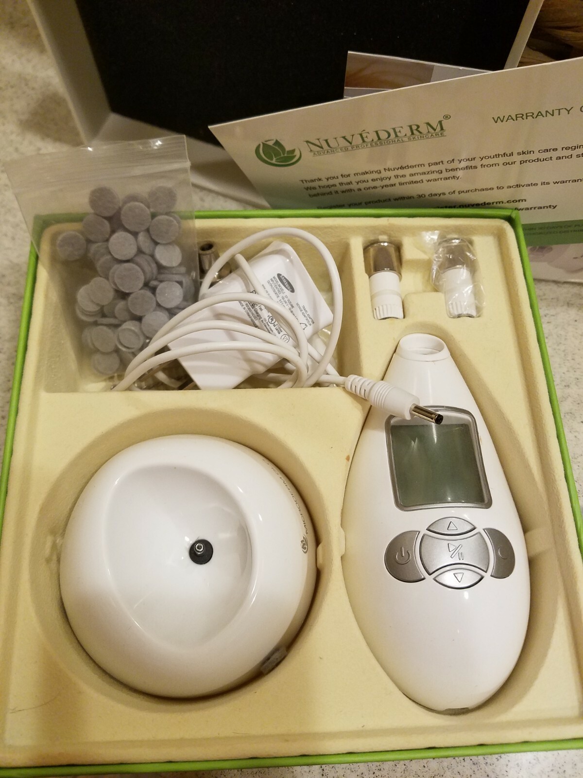 Microderm GLO Diamond Microdermabrasion System by Nuvéderm with EXTRAS