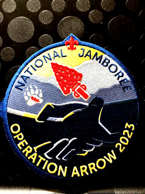 OA 2023 NATIONAL JAMBOREE OPERATION ARROW 2023 JACKET PATCH