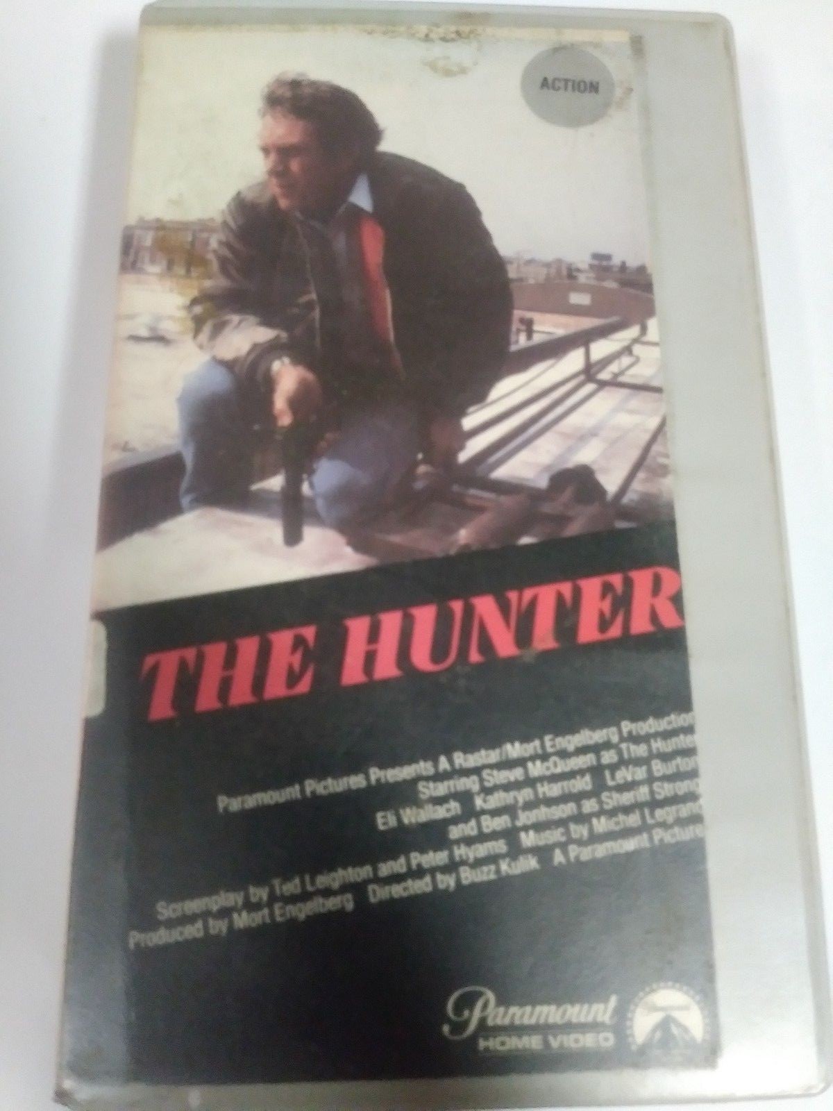 The Hunter - Steve Mcqueen (last movie) (VHS,1980) | eBay