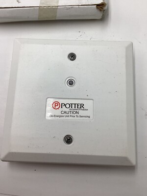 Potter Pad100 Class C Contact Relay Module For 4'' Square Or Double Gang Box
