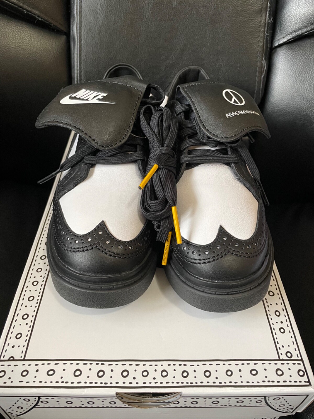 Size 4-14 2023 Nike Kwondo 1 G-Dragon Peaceminusone Panda Size 4-14 2023 Nike Kwondo 1 G-Dragon Peaceminusone Panda