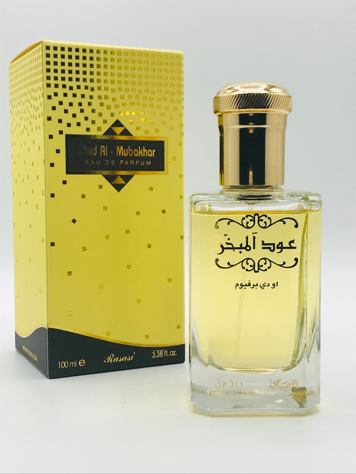 Rasasi Oud Al Mubakhar Eau De Parfum Spray (Unisex) By Rasasi - 3.3 oz Rasasi Oud Al Mubakhar Eau De Parfum Spray (Unisex) By Rasasi - 3.3 oz