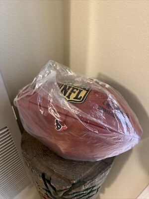 Houston Texans Official NFL Game Ball - Pregame Sealed. (Rare)