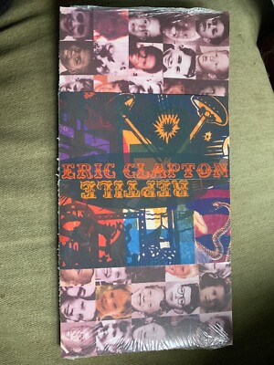 RARE Eric Clapton Reptile Promo CD Custom Foldout Case SEALED!! Different Cover!