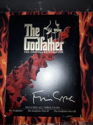 The Godfather DVD Collection (DVD, 2001, 5-Disc Set) Generational Mob Story