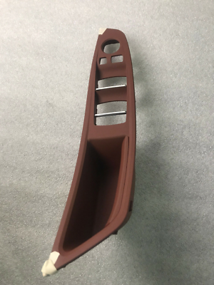 NEW BM BMW F10 F11 LHD DOOR PULL HANDLE SWITCH PANEL ZIMTBRAUN  