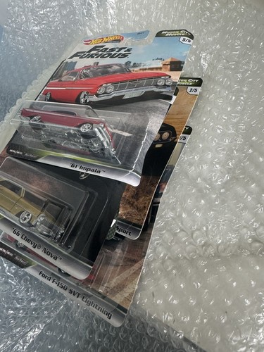 HotWheels MOTOR CITY MUSCLE 4種セット Hot Wheels Fast & Furious MOTOR CITY MUSCLE Impala Gran