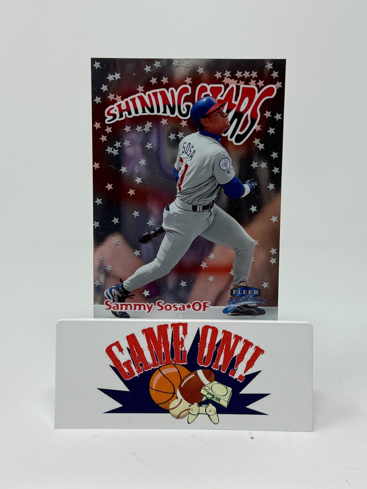 その他 1999 Fleer Brilliants Pulsars Sammy Sosa 1999 Fleer Brilliants Baseball Sammy Sosa Shining Stars Card