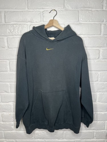 新作グッ Swoosh Center Nike 90s Vintage Hoodie eBay | Green Hunter XL トップス