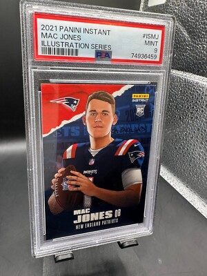 2021 Panini Instant Mac Jones Illustration Series #ISMJ PSA 9 MINT #74936459