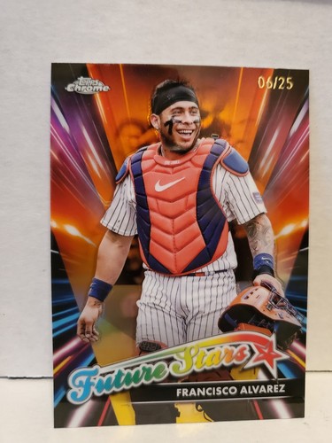 24-25シーズン　アルバレス Francisco Alvarez 2024 Topps Chrome #FS-7 Future Stars
