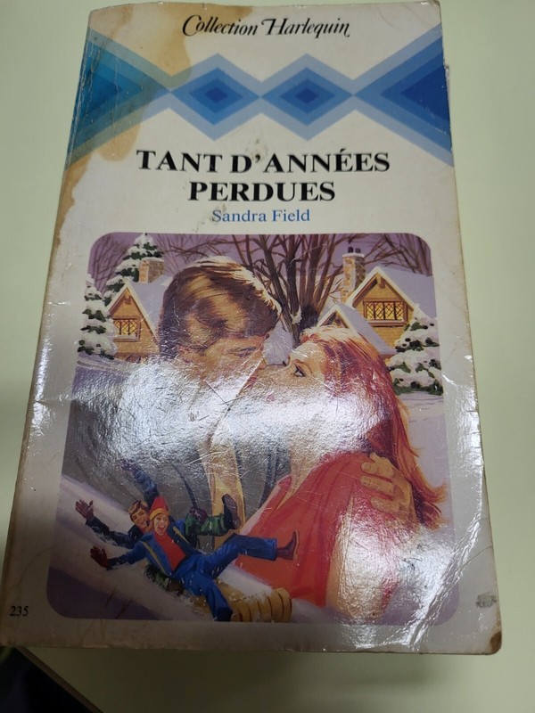 Sandra Field Tant D'AnnÃ©Es Perdues  1981 154 Pages Vintage Collection Harlequin