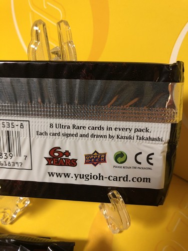 Yugioh x1 Shonen Jump Anniversary Booster Pack! Very Rare & Scarce! New In Pack!