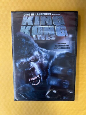 King Kong Lives (DVD, 1986) Linda Hamilton - NEW & Sealed