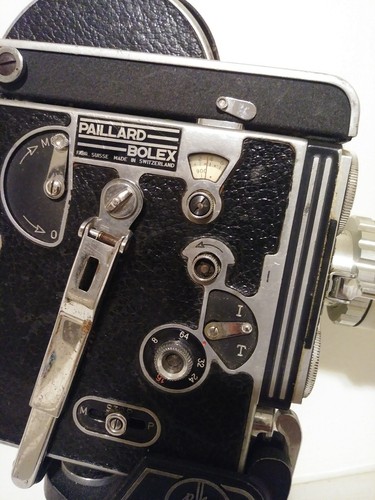 Vintage Paillard Bolex H16 Reflex Lense 16mm Switzerland Seymour Heller Liberace