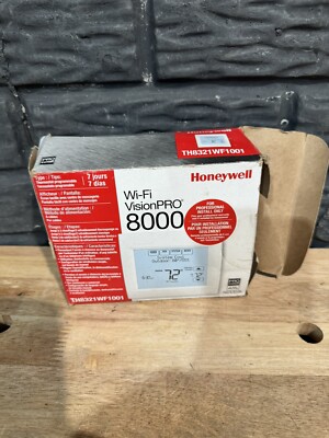 Honeywell VisionPRO 8000 Wi-Fi Touchscreen Programmable Thermostat TH8321WF1001